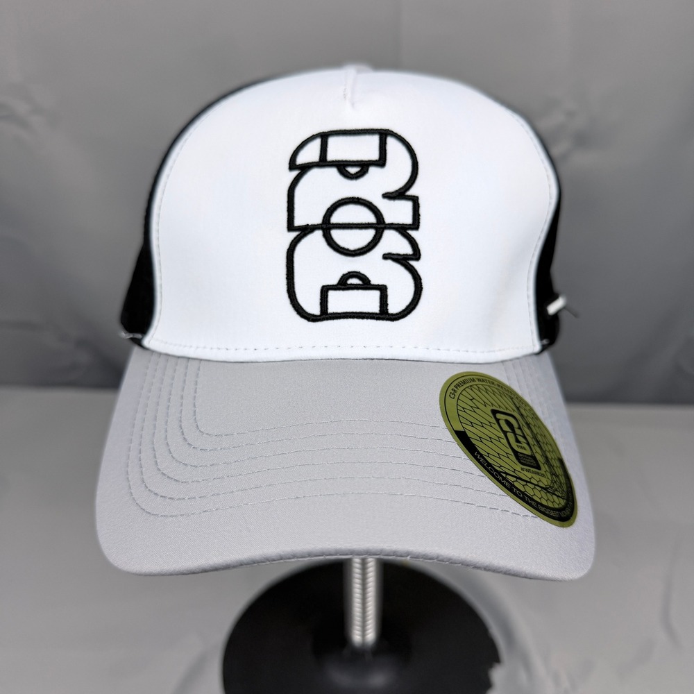 FIFA World Cup 26 Pitch C3-R Water-Resistant Snapback Hat White Grey Black NEW